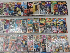 Huge Lot 160+ Comics W/ Fantastic Four, Iron Man, Thor + Avg VF- Condition!