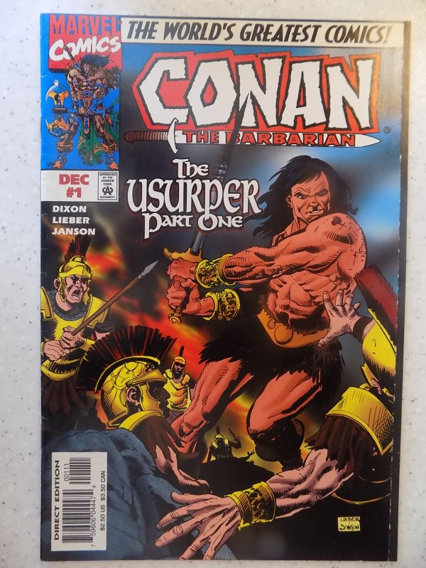 CONAN THE BARBARIAN THE USURPER # 1