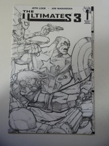 The Ultimates 3 #1 Black & White Variant