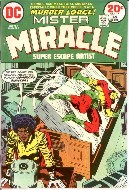 MISTER MIRACLE 17 VF Jan. 1974 COMICS BOOK