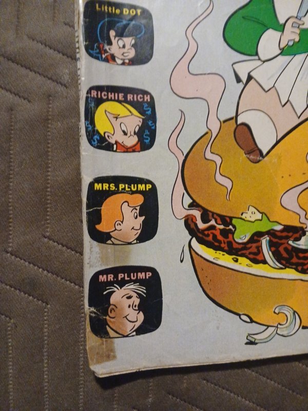 Little Lotta Foodland #9 Silver Age 1965 Square Bound Giant Harvey Comics