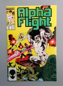 Alpha Flight #51 NM- 1st Jim Lee art Marvel Comics 1987