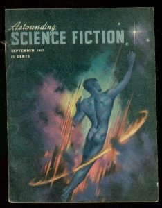 ASTOUNDING SCIENCE-FICTION SEPT 1947-L RON HUBBARD-fine/very fine FN/VF