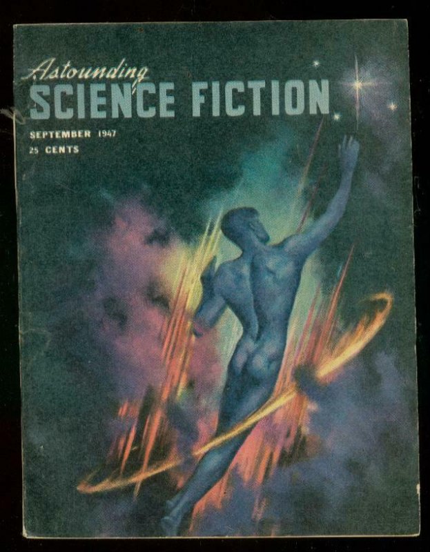 ASTOUNDING SCIENCE-FICTION SEPT 1947-L RON HUBBARD-fine/very fine FN/VF