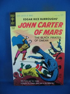 ERB JOHN CARTER OF MARS 2 F VF GOLD KEY 1964