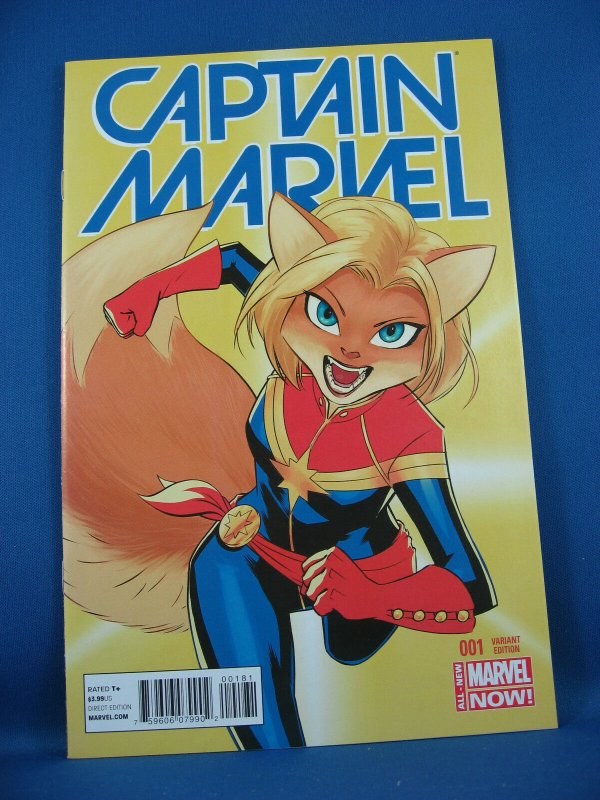 CAPTAIN MARVEL 1 Variant Cover NM 2014