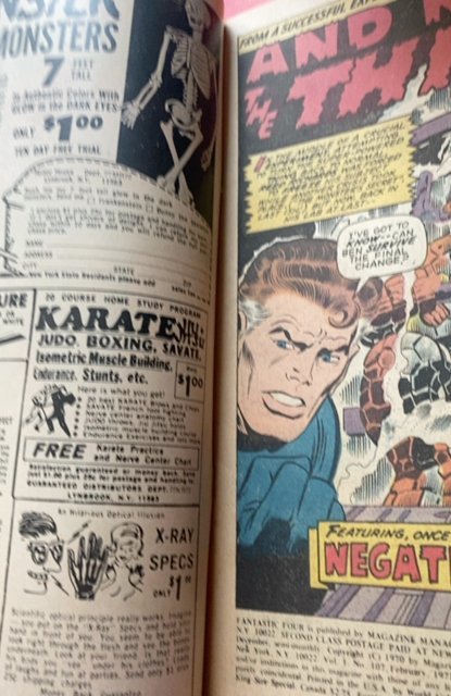 Fantastic Four #107 (1971)the mystery of Janus