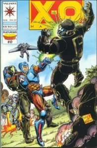 X-O Manowar #25 Comic Book Armorines #0 - Valiant