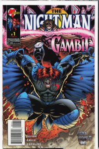 The Night Man/Gambit #1 (1996) Night Man