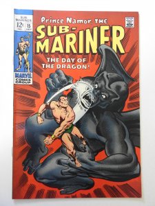 Sub-Mariner #15 (1969) VF Condition!