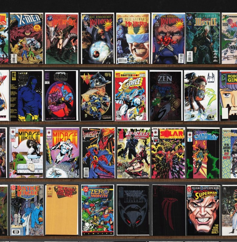 Huge Lot 150+ Comics with Shadowman, X-Men, The H.A.R.D. Corps, X-Force & More!