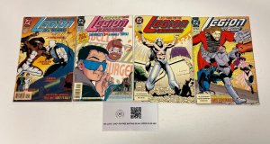 4 Legion of Super-Heroes DC Comics Books #45 48 49 50 Immomen Bierbaum 87 JW16