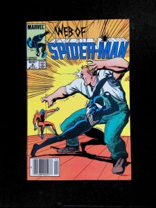 Web of Spider-Man #9  MARVEL Comics 1985 VF NEWSSTAND