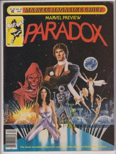Marvel Comics! Marvel Preview Issue #24 Paradox!