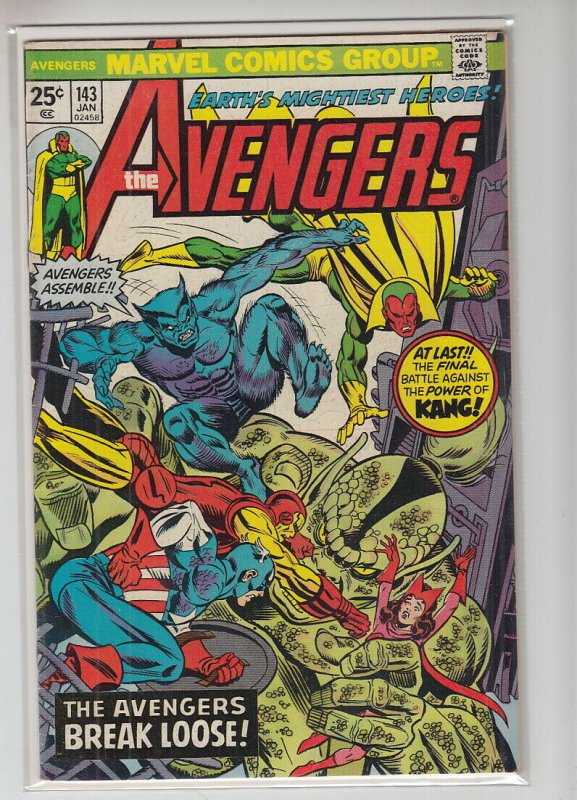 AVENGERS (1963 MARVEL) #143 VG/FN A40354