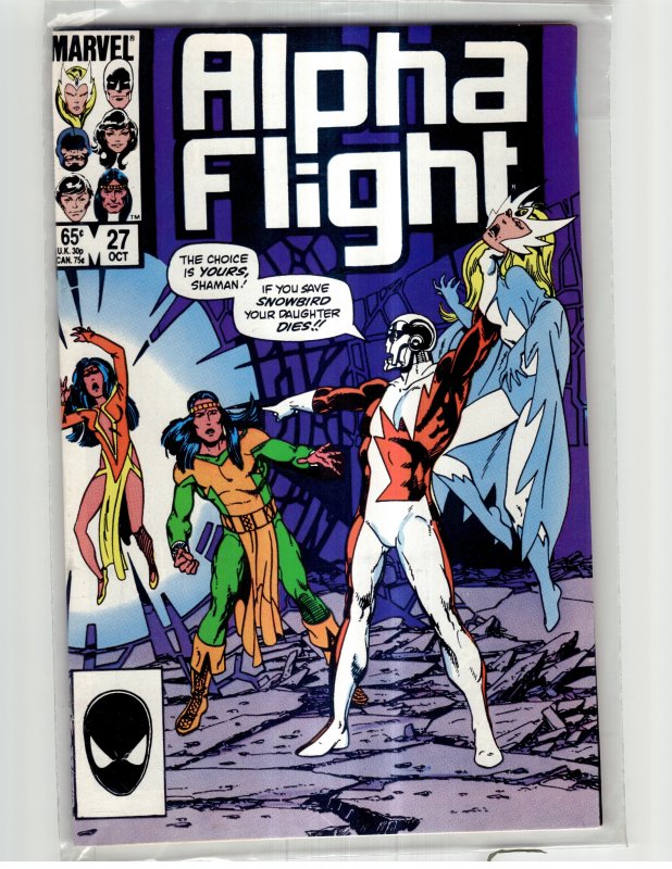 Alpha Flight #27 (1985) Alpha Flight