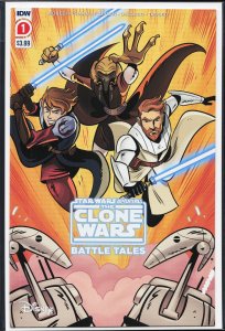 Star Wars Adventures: The Clone Wars-Battle Tales #1 Second Print Cover (2020...