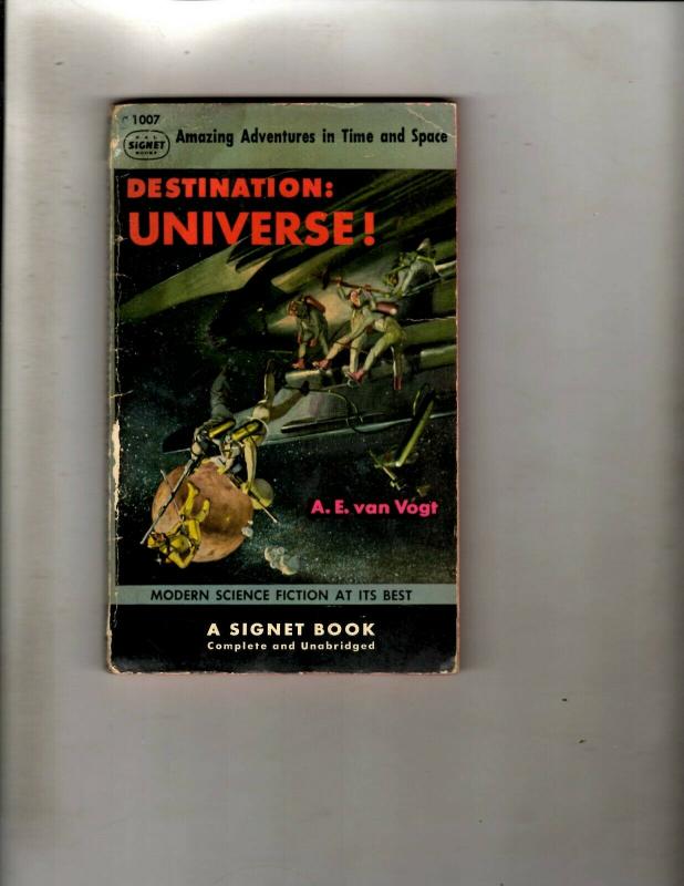 4 Pocket Books Destination Universe, Elvis Richard Man, Private, Heathcliff JL21