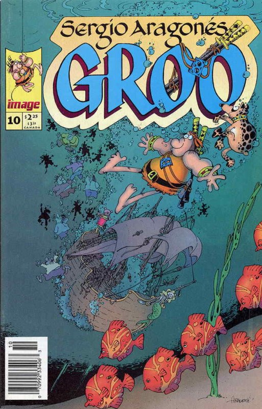 Groo (Image) #10 VF/NM; Image | save on shipping - details inside
