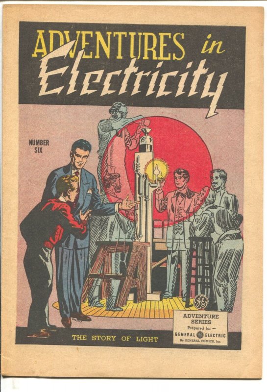 Adventures in Electronics #6 1959-General Electric-Thomas Edison-16 pages-FN-