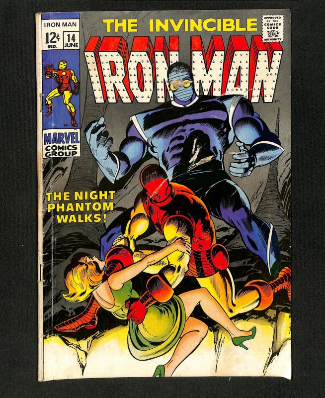 Iron Man #14 1st Night Phantom!