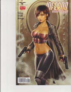 Inferno Resurrection #3 Cover C GFT Zenescope NM Black