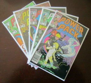 Power Pack comic lot from #1-58 + more 45 different books avg 7.0 (1984-90)