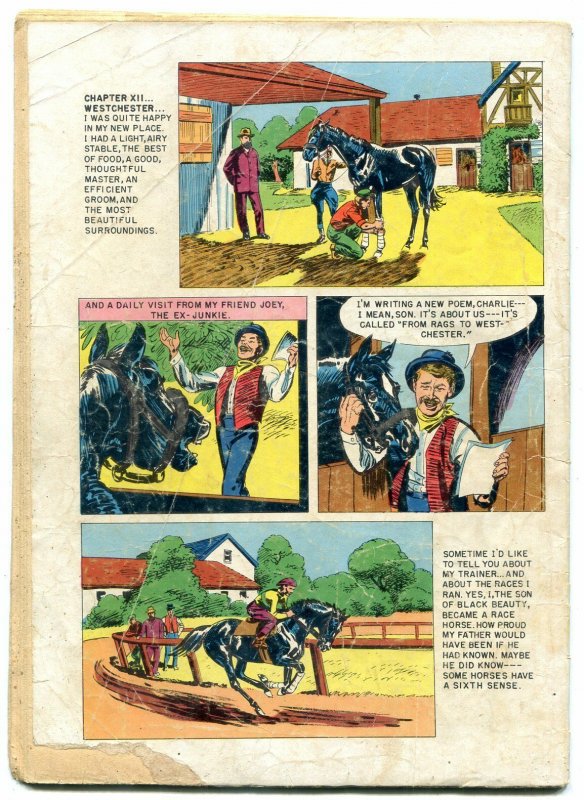 Son Of Black Beauty- Dell Four Color Comics #510 1953 G-