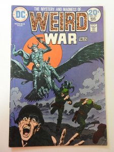 Weird War Tales #23 (1974) VG Condition cover detached bottom staple