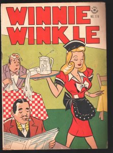 Winnie Winkle-Four Color Comics-#174 1947-Dell-Martin Branner art 