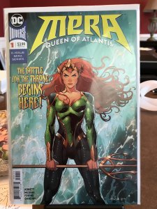 Mera: Queen of Atlantis  Complete Set. 1,2,3,4,5,6  Nicola Scott Covers!  2018
