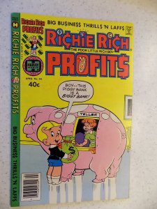 RICHIE RICH PROFITS # 34 HARVEY CARTOON ADVENTURE FUNNY