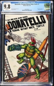 Donatello, Teenage Mutant Ninja Turtle #1 CGC 9.8 1986 FIRST ISSUE -comic-463279