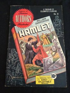 STORIES BY FAMOUS AUTHORS #8: HAMLET Kiefer Art! VG+ Condition