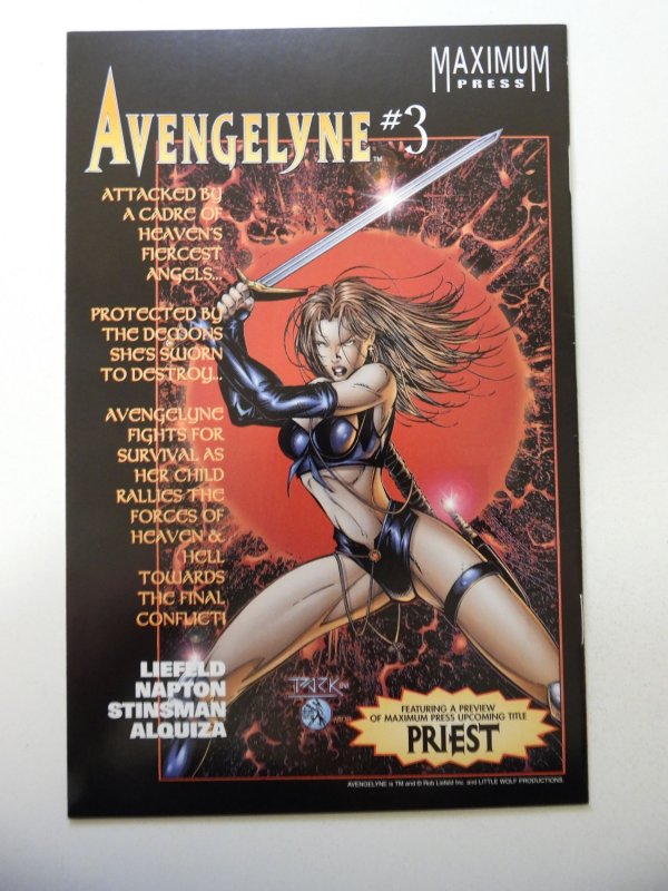 Avengelyne #½ (1996) Wizard Exclusive W/COA VF- Condition