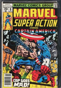 Marvel Super Action #8 (1978) Captain America