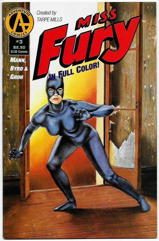 Miss Fury #3 (Adventure, 1991) VF/NM