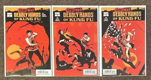 Deadly Hands Of Kung Fu #1,2,3 Gang War Marvel Comics Pak Majado