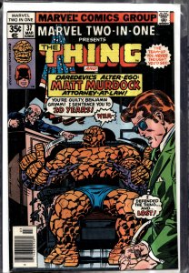 Marvel Two-in-One #37 (1978) The Thing