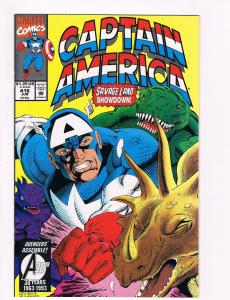 Captain America # 416 Marvel Comic Books Hi-Res Scan Modern Age Awesome Issue S5