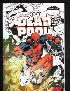 Color Your Own DeadPool ~ 2016 (9.0) WH