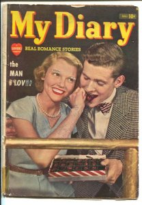 My Diary #1 1949-Atlas-1st issue-photo cover-G-