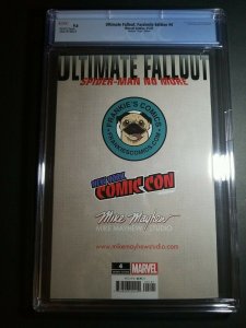 Ultimate Fallout #4 CGC 9.6 Djurdjevic Virgin Facsimile Variant