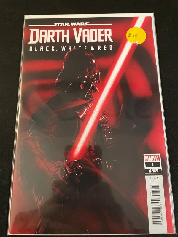 STAR WARS: DARTH VADER - BLACK, WHITE & RED #1-4 Variant Editions, VFNM Cond