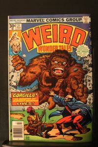 z Weird Wonder Tales 21 1977 High-Grade VF/NM Kirby 1st Gorgilla Ditko Wythville