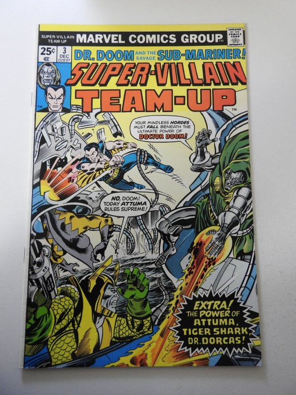 Super-Villain Team-Up #3 (1975) VF Condition