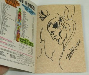 Hellstorm: Prince of Lies #1 VF/NM signed by Michael Bair w/sketch Marvel 1993 