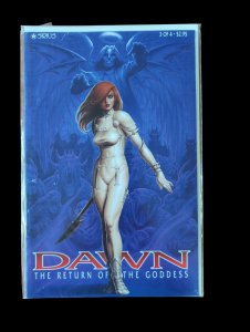 Dawn Return of the Goddess #1-4 Linsner 1999 Sirius Entertainment NM