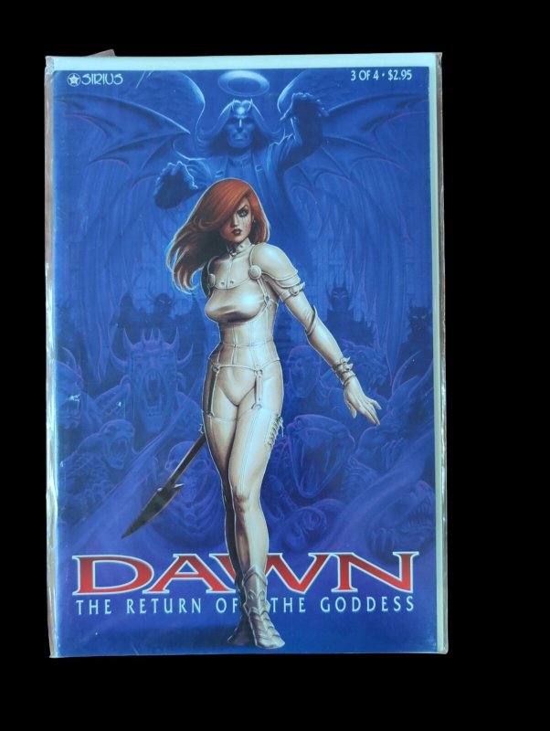 Dawn Return of the Goddess #1-4 Linsner 1999 Sirius Entertainment NM