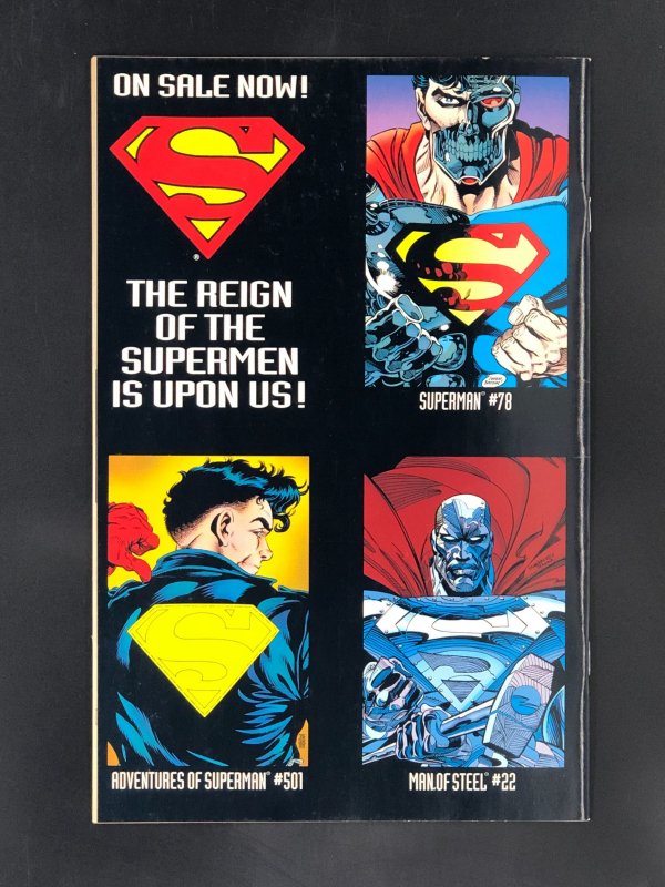 Action Comics #687 (1993) First Solo Story Featuring Eradicator